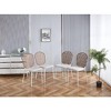 Kumasinova 4-Peice Modern Dining  Chairs, Comfortable Upholstered Sennit Chair, Durable Kitchen Chairs for Dining Room, Stylish Dining Room Chairs - 2 of 4