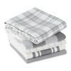 Design Imports Gray Asst Everyday Dishtowel Set/5 - 3 of 4