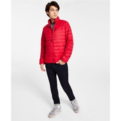 Club Room Mens Quilted Puffer Jacket