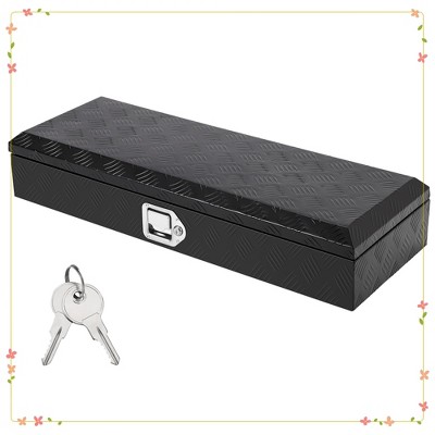 Heavy Duty Aluminum Diamond Plated Tool Box Pick Up Truck Bed RV Trailer Toolbox