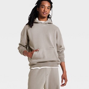Men's Fleece Hoodie - Gray The Hollister Collection at Target : Target