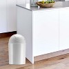 Umbra 1.25 Gallon Mini Trash Can with Removable Swing Lid – Small Garbage Bin for Indoor Spaces – Fits Under Desks & Counters - 4 of 4