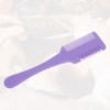 Unique Bargains Durable Haircut comb with 10 Blades for Hair Styling Purple 1 Set - 4 of 4