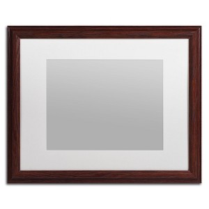 Trademark Fine Art 16"x20" Heavy Duty Wood Frame with White Mat - 1 of 3