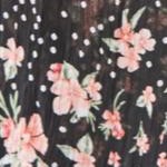 black patch floral