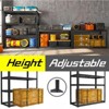 ROOMTEC 6 Tier Heavy Duty Metal Storage Shelves, Adjustable Standing Storage Shelf Units Rack for Garages, Kitchen (84"H x 55.1"W x 23.6"D) - 4 of 4