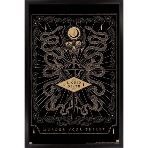 Trends International Liquid Death - Oracle Framed Wall Poster Prints - 1 of 4