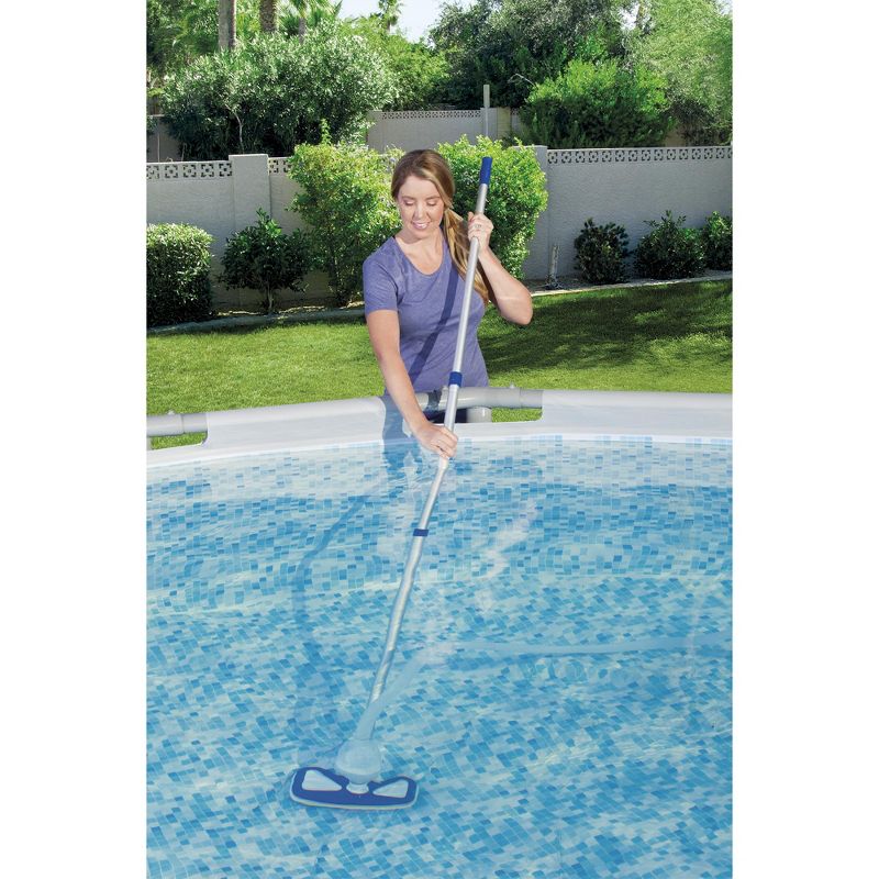 Bestway 58237 Above Ground Pool Cleaning Vacuum, 9-Foot Pole, and Surface Skimmer Maintenance Accessories Kit, 3 of 7