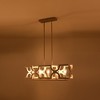 Bella Depot 5-Light Wood Ceiling Light Adjustable Pendant Light Farmhouse Chandelier - 3 of 4