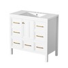 YOOCOZZ 36'' Freestanding Bathroom Vanity with Resin Sink,5 Drawers& Soft Closing Doors - 4 of 4
