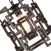 CWI Lighting Litani 1 Light Down Chandelier With Brown Finish - 3 of 4