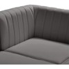 Meridian Furniture,Alina Velvet Modular Sofa - 3 of 4