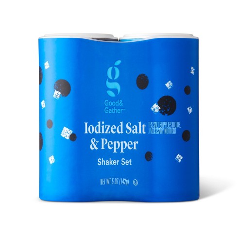 Morton Iodized Salt & Pepper Shakers - 5.25oz : Target