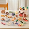 ROBOTIME Play Food And Toy Kitchens Pretend Play Toy, Kitchen Food Playset with Shopping Bag for Girls Boys, Multicolored, 10.23"*5"*6.69" - 3 of 4