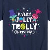 Boys' - Trolls - Branch and Poppy Jolly Trolly Christmas Short Sleeve Graphic T-Shirt - 2 of 4