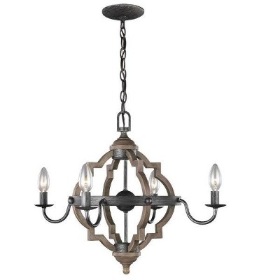 Four Light Chandelier