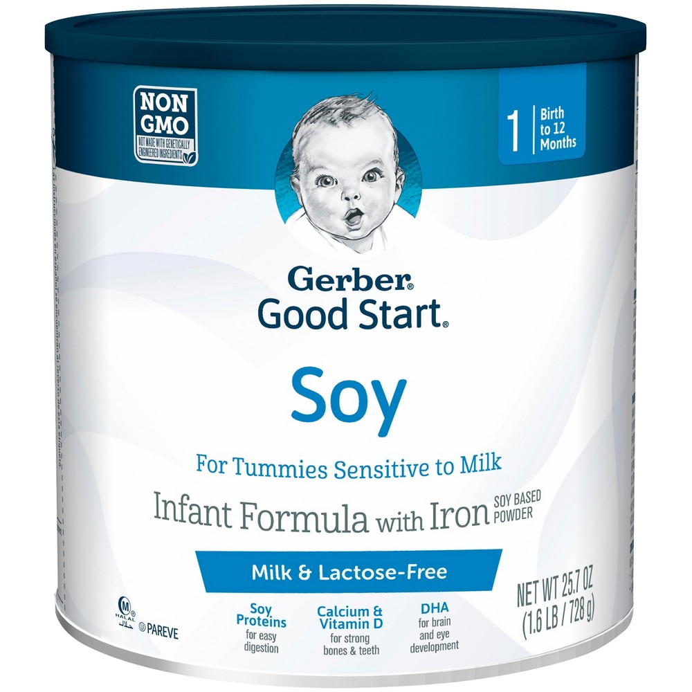 UPC 050000034611 product image for Gerber Good Start Stage 1 Soy Non-GMO Powder Infant Formula - 25.7oz | upcitemdb.com