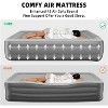 3-Minute Quick-Queen Air Mattress with Built-In Pump – 18" Thick Waterproof Inflatable Bed for Home & Camping - 4 of 4