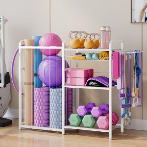 MOEPISY Garage Sports Equipment Organizer, Ball Storage for Gear and Toys, Large Capacity - 1 of 4