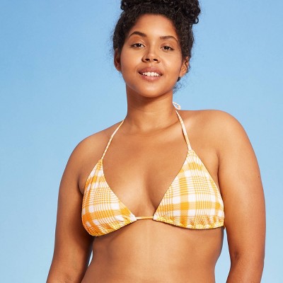 yellow bikini top target
