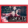 PosterPalooza | Classic Modern Red Picture Frame - UV Acrylic, Backing Board, Hanging Hardware Included - 2 of 4