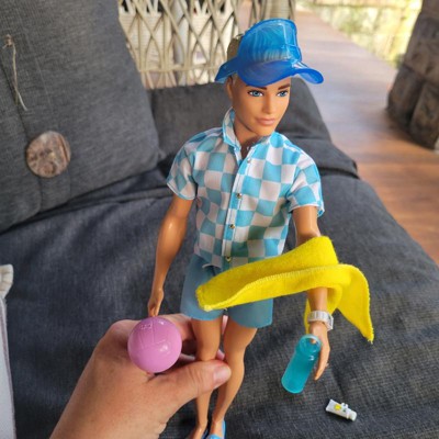 Barbie Ken Doll With Swim Trunks And Beach-themed Accessories (target  Exclusive) : Target