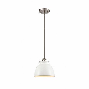 Adirondack - 1 Light Mini Pendant In Industrial Style-10 Inches Tall and 8.13 Inches Wide - 1 of 1