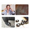 Unique Bargains Travel  Luggage Wheel Protection Cover Wear-Resistant Noise Reduction - 3 of 4