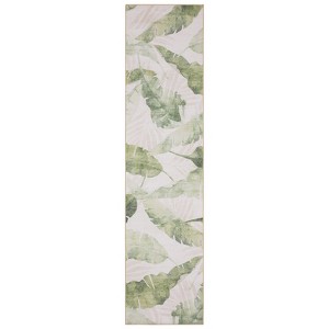 Oriental Weavers Fiji FIJ02 Beige/ Green Indoor/Outdoor Area Rug - 2' x 8' - 1 of 4