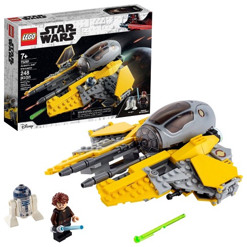 Lego Star Wars Revenge Of The Sith Anakin S Jedi Interceptor Fun Building Toy 75281 Target - star was revenge of the sith fight roblox id