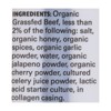 Mighty Organic Jalapeno Meat Sticks - Case of 24/1 oz - 3 of 3