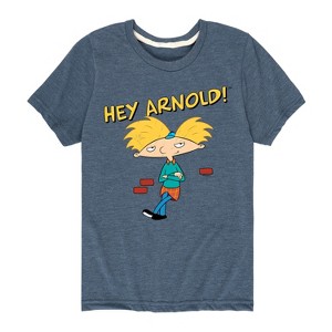 Boys' - Hey Arnold! - Cool Arnold Short Sleeve Graphic T-Shirt - 1 of 4