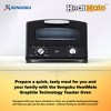 Sengoku HeatMate Compact Countertop Graphite Technology Toaster Oven with 4 Non-Stick Pans for Toasting and Baking - 2 of 4
