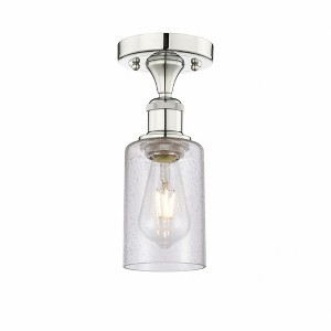 Clymer - 1 Light Semi-Flush Mount In Art Deco Style-9.63 Inches Tall and 3.88 Inches Wide - 1 of 1