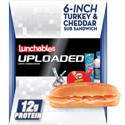 Oscar Mayer Lunchables 6-Inch Turkey & Cheddar Cheese Sub Sandwich - 15oz