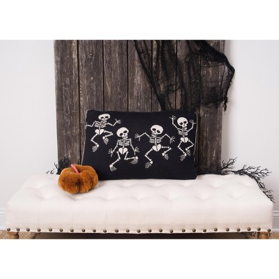 C&F Home Dancing Skeletons Throw Pillow - Thumbnail 3