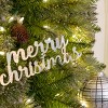 9” “Merry Christmas” Metal Ornament Set - National Tree Company - 4 of 4