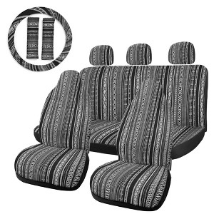 Unique Bargains Universal Car Colorful Blanket Bucket Seat Pad - 1 of 4