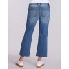 Women's Under the Belly Wide Leg Crop Jeans | Motherhood Maternity - 2 of 4
