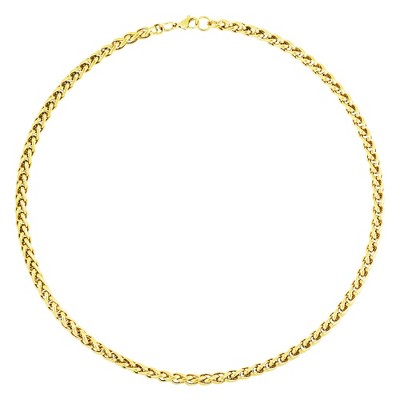 Slate by Rebl Wheat Chain Necklace  Stainless Steel