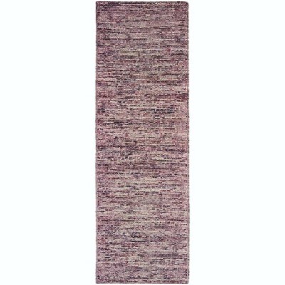 Oriental Weavers Lucent 45903 Purple/ Pink Indoor Area Rug - 2'6" x 8'