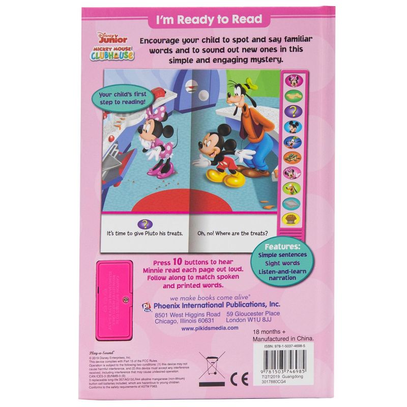 Disney Minnie Mouse: I&#39;m Ready to Read - Sound Book (Hardcover), 4 of 5