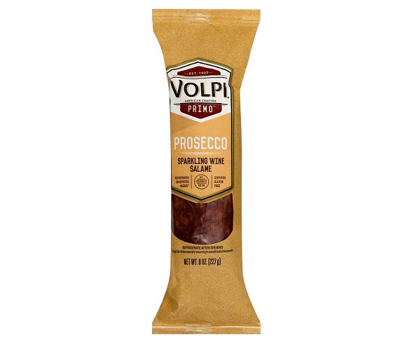 Volpi Prosecco Sparkling Wine Salami 8 oz