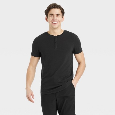 Men's Supima Cotton Henley T-Shirt - All in Motion™