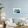 Stupell Industries Graceful Swimmer Tortoise Framed Print Under Glass Art - 3 of 4