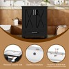 24" Bathroom Vanity with Sink, Freestanding Solid Wood Frame Cabinet with 2 Soft-Close Doors, 1 Drawer & Shelves, Modern Storage for Bathroom - 3 of 4