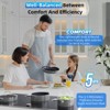 Aoibox Deluxe 14PC Healthy Pots and Pan Set with 9H Anti-scratch Coating, 2-Layer Non-Stick Ceramic & PFAS Free,Even Induction Cooking,Dishwasher Safe - 2 of 4