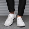 Santimon Men's Oxfords Shoes Casual Lace Up Breathable Formal Dress Mens Slip On Sneakers - 4 of 4