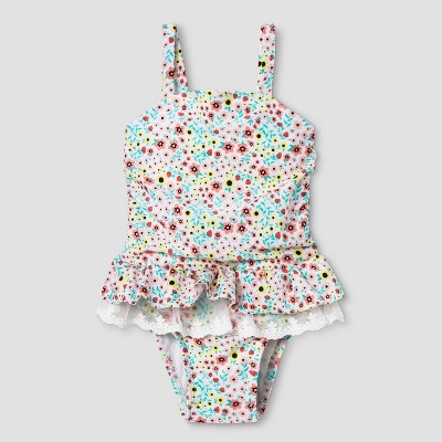 cat and jack floral swimsuit