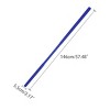 Allegra K Men's Knit Self-Tied Solid Color Skinny Square Tipping Ties - 3 of 4